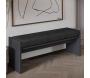 Banc en aggloméré avec coussin Pearl - 129