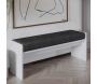 Banc en aggloméré avec coussin Pearl - 129