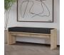 Banc en aggloméré avec coussin Pearl - 5