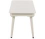 Banc en aluminium 180 x 36 x 34 cm Lina - VEN-0980