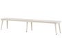 Banc en aluminium 180 x 36 x 34 cm Lina - 5