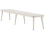 Banc en aluminium 180 x 36 x 34 cm Lina - 6