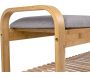 Banc en bambou avec coussin Arch - 5