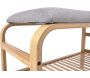 Banc en bambou avec coussin Fabric - LEITMOTIV