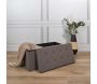 Banc coffre pliable Eleonor - THE HOME DECO FACTORY