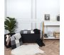 Banc coffre noir pliable couvercle à motifs - THE HOME DECO FACTORY