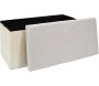 Banc coffre de rangement tressage Mirage - 36,90