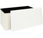 Banc coffre de rangement tressage Mirage - 36,90