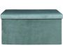 Banc coffre de rangement velours côtelé Giullia - CMP-2625