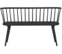 Banc en hévéa Bobby 120 x 49 x 77 cm - 309