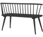 Banc en hévéa Bobby 120 x 49 x 77 cm - 5