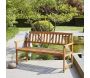 Banc de jardin en acacia massif Natura - WIS-0281