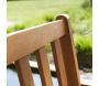 Banc de jardin en acacia massif Natura - 5