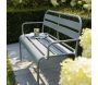 Banc de jardin en aluminium Soha - 8