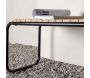 Banc de jardin en aluminium et acacia Holmbeck - 7
