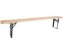 Banc de jardin pliable Brasserie