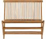Banc de jardin pliant en teck Ghana - VEN-0969