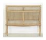 Banc pliant en teck et rotin synthétique beige Outdoor - AUB-5874