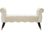 Banc en tissu Paris 120 x 40 x 60 cm - 249