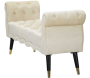 Banc en tissu Paris 120 x 40 x 60 cm - 5