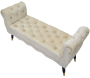 Banc en tissu Paris 120 x 40 x 60 cm - 6