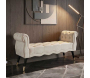 Banc en tissu Paris 120 x 40 x 60 cm - MAURO FERRETTI
