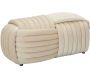 Banc en tissu Softy 90 x 45 x 45 cm