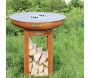 Barbecue brasero en acier  Carus - EDE-0211