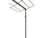 Barre étagère pour décoration de table en métal noir - 5