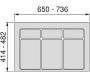 Base pour bacs de tri Recycle - EMU-0260