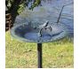 Bassin à oiseaux sur pied en fonte - 5