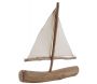 Bateau en bois flotté