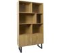 Bibliothèque en mdf et métal Calypso - CMP-5210