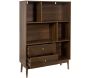 Bibliothèque en bois 5 niches et 2 tiroirsTiffany - 159