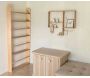 Bilbiothèque murale en pin Bookz - HANAH HOME