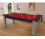 Billard convertible table 8 personnes Arizona - plateau & accessoires non fournis - 6