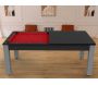 Billard convertible table 8 personnes Arizona - plateau & accessoires non fournis - 7