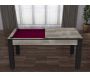 Billard convertible table 6 personnes Texas + plateaux dinatoires + pack accessoires Confort - 759