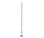 Binette lame dentelée et manche en bois 14 cm - SPR-0130