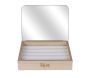 Boite à bijoux miroir spéciale bagues - CMP-3994
