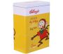 Boîte à céréales en métal Kelloggs vintage - KELLOGGS