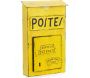 Boîte  à clés en métal effet usé Postes