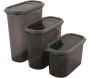 Boîte de conservation en plastique gris Storage (Lot de 18) - ASI-0287