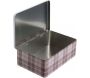 Boite en métal rectangulaire Bienvenue au chalet - THE HOME DECO FACTORY
