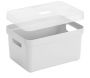 Boite de rangement avec couvercle transparent  Sigma Home Box 13 L