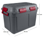 Boîte de rangement hermétique 160 Litres Q-Line - SUA-0226