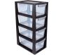 Boite tiroir transparent 6 litres Omega - SUA-0230