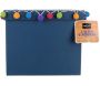 Boites rectangulaires pompons colorés Baba le Lama (Lot de 3) - CMP-0926