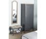 Bonnetière Murano Celeste en MDF et placage chêne - AMADEUS