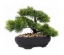 Bonsai artificielle dans pot en terre cuite 17 cm